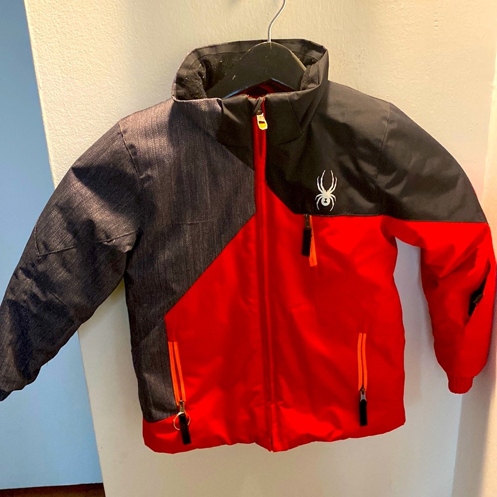 Boys Spyder Ski Jacket Size 5